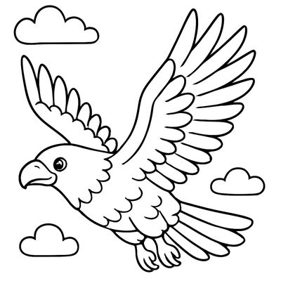 An Eagle Soaring