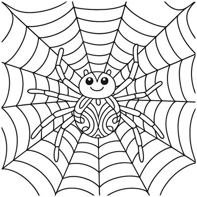 A Spider In A Web