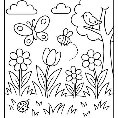 Spring-themed Sentences With Sight Words Like 'the Green Grass Grows'