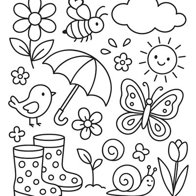 Spring Vocabulary Words In Spanish And English