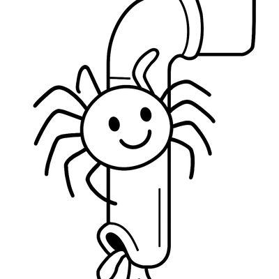 Itsy Bitsy Spider Climbing A Water Spout