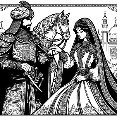 A Knight And A Princess