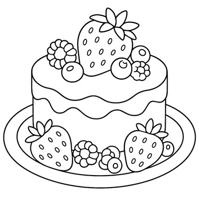 Strawberry Shortcake With Fresh Spring Berries And Whipped Cream
