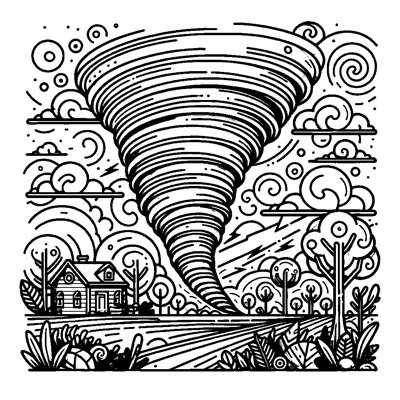 A Tornado In The Distance