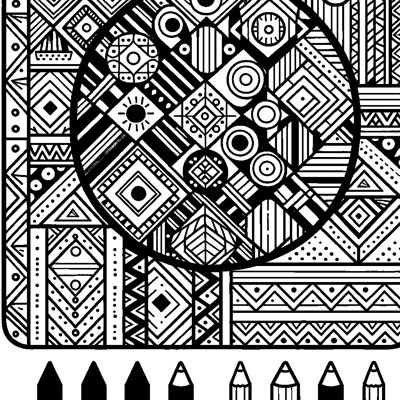 Basic Geometric Shapes Pattern
