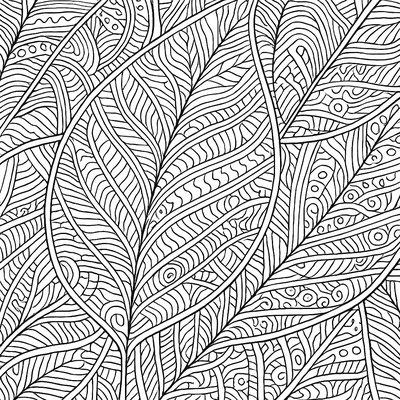 Intricate Patterns Inspired By Leaf Veins