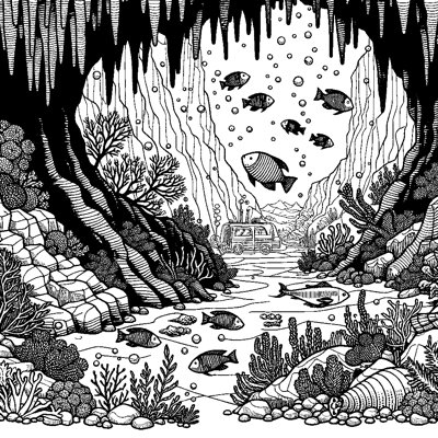 An Underwater Cave
