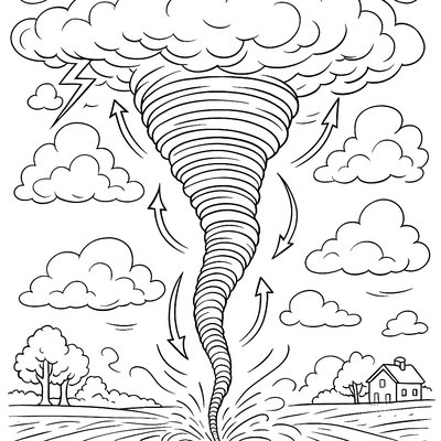 Tornado Formation With Weather Instruments