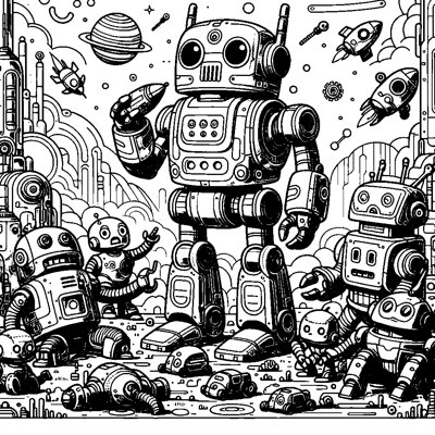 Robots Playing Together