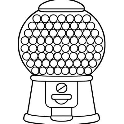 A Gumball Machine Filled With Exactly 100 Gumballs Arranged In Rows Of 10