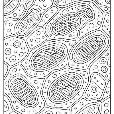 Plant Cells Under Microscope Showing Chloroplasts